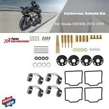 4 Carburetor Rebuild Repair Kit & Float For Honda CB750K 1972-1976 picture