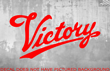 Victory Motorcycle Vinyl Decal Sticker picture