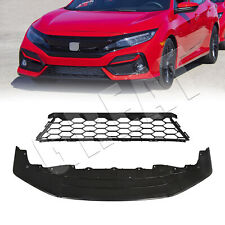 Front Lower Bumper Cover Grille For 2017-2019 10th-Gen Honda Civic Hatchback picture