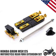 CNC Motorcycle Rear Fork Extension Extended Stretch Kit for Honda GROM MSX125 picture