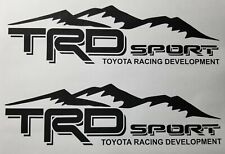 TRD TOYOTA RACING DEVELOPMENT SPORT TACOMA TUNDRA TRUCK MOUNTAIN DECAL STICKER picture