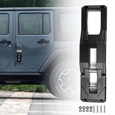 1Pcs Door Hinge Step Pedal Foot Climb Black  for 2007-2023 Jeep Wrangler JK JL picture