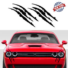 15'' 2 Pieces Monster Claw Scratch for Car Headlight VINYL DECAL picture