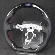 LED Carbon Fiber Perforated Leather Steering Wheel For 2008-2019 Nissan 370z picture