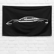 For Ferrari Dino 246 GT Enthusiast 3x5 ft Flag Dad Birthday Gift Banner picture