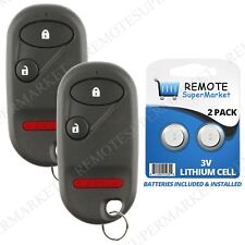 2 Replacement for Honda 1994-1997 Accord 1996-2000 Civic Remote Car Key Fob 3b picture