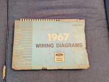 Original 1967 Ford Wiring Diagrams : Mustang, Falcon, Lincoln, Comet,Thunderbird picture