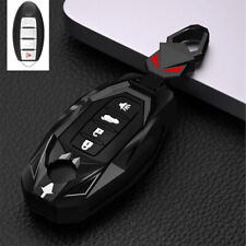 Zinc Alloy Car Smart Remote Key Fob Case Cover Holder Fit For Nissan Infiniti picture