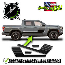 Side Door Hockey Racing Stripes Graphics Fits- 2022 & up Nissan Frontier picture