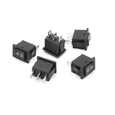 5x Mini Momentary Rocker Switch 3-Pin Spring Hoist Window Temporary Up/Down Type picture