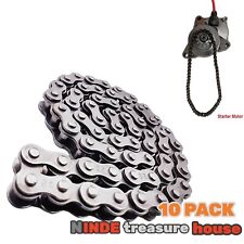 #25/62 Link Starter Chain w/a Master Link 50cc-125cc ATV Scooter Dirt Bike-10 pc picture
