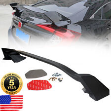 For 16-Up Honda Civic 4DR Sedan Type-R Black Primed Rear Trunk Wings Spoiler ABS picture