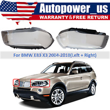 New Front Headlight Lens Headlamp Cover For BMW X3 E83 2004-2010 Left Right picture