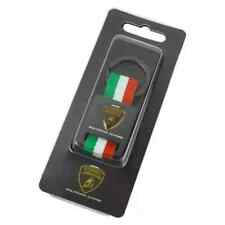 Automobili Lamborghini Squadra Corse Italian flag Keyring Keychain picture