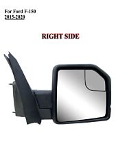 Passenger Right Side Mirror Power Glass Manual Folding for 2015to2020 Ford F-150 picture