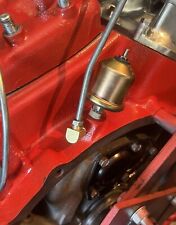 ford Mercury flathead 90 degree oil Line Fitting Adapter picture