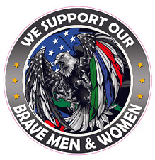 We Support our Thin Green Blue Red Line Military Law enforcement First Responder picture