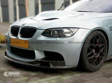 V Style Carbon Fiber Front Bumper Lip For 08-12 BMW E92 Coupe Convertible M3 E93 picture