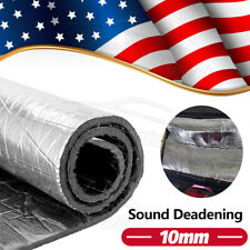 10mm Thermal Sound Deadener Car Heat Shield Insulation Noise Reduce Mat 80