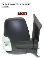 Passenger Right Side Power Mirror with Lamp For Ford Transit 150 250 350HD10to24 picture