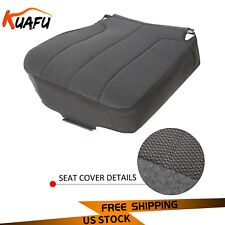 For 03-05 Dodge Ram 1500 2500 3500 SLT -Driver Side Bottom Cloth Seat Cover Gray picture