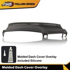 Molded Dash Cover Overlay Black Fit For 1999-2006  Chevy Silverado Sierra NEW picture