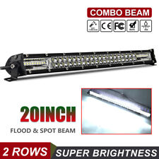 20INCH 126W Led Light Bar Flood Spot Work for Driving Offroad 4WD Truck Atv UtE picture