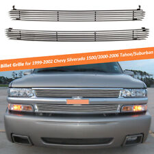 For 1999-2002 Chevy Silverado 1500/2000-2006 Tahoe/Suburban Chrome Billet Grille picture