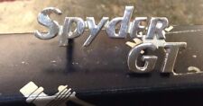 2002-04 MASERATI SPYDER GT CHROME DASHBOARD GLOVE BOX EMBLEM 97194800 picture