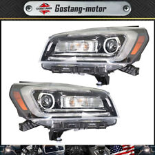 Projector Headlights Headlamps Halogen W/LED Left+Right For 2013-2016 GMC Acadia picture