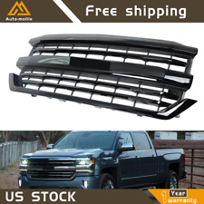 For 2016-2018 Chevy Silverado 1500 Front Bumper Grille Grill Unpainted&Metallic picture