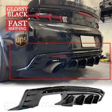 For Chevy Camaro SS LT LS 2016-2020 Painted BLK Rear Bumper Lip Diffuser Spoiler picture