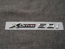 Chrome Letters XDrive 50i Emblem Emblems Badges for BMW X5 X6 3 5 7 Series picture