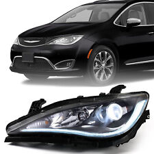 For 2017-2020 Chrysler Pacifica Halogen Left Driver Headlight headlamp w/LED DRL picture