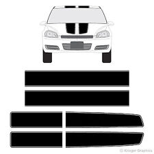 EZ Rally Racing Stripes 3M Vinyl Stripe Graphic Decals for Chevy Impala  picture