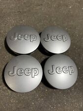 4 OEM Jeep Center Caps Grand Cherokee Wrangler Compass 1LB77TRMAC picture