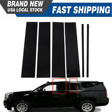 Decal Covers 6pc Set Pillar Posts Trim Fit For GMC Yukon CHEVY Tahoe 2015-2019 picture