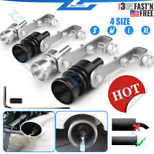 Universal Turbo Sound Exhaust Muffler Pipe Whistle Car Oversized Roar Maker S-XL picture