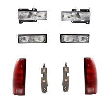 Headlights For 1994-1998 Chevy GMC Truck 95-99 Tahoe Tail Lights Turn Signals picture