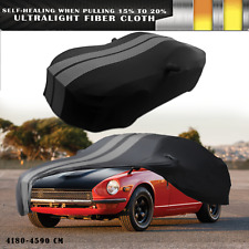 For NISSAN  Fairlady Z Indoor Car Cover Satin Stretch Black/Grey picture