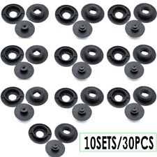 10Sets Universal Black Car Floor/Mat Clips Carpet Retainer Fixing Holders/Grips picture