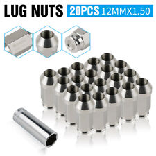 NICECNC T304 Stainless Steel 20X M12X1.5 12mmX1.5 12X1.5 Conical Wheel Lug Nuts picture
