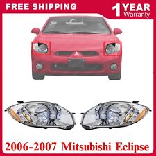 Headlights Set | For 2006-2007 Mitsubishi Eclipse picture