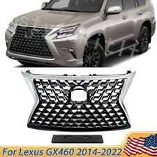 NEW UPGRADE LUXURY GRILL For 2014-2022 LEXUS GX460 Front Upper Grille USA picture