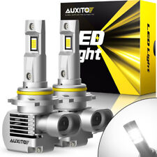 2X AUXITO 9005 LED Headlight Bulb Kit High Low Beam 6500K Super White 30000LM picture