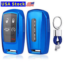 TPU Remote Key Fob Cover Case Holder For 2019 2020 2021 Dodge RAM 1500 2500 3500 picture