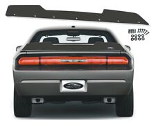 PSDesigns 08-14 1 PC  fits Dodge Challenger Rear Wicker Bill Wickerbill Spoiler picture
