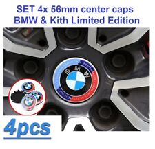 SET 4x 56mm Wheel Center Caps BMW & Kith Limited Edition  36136850834 picture