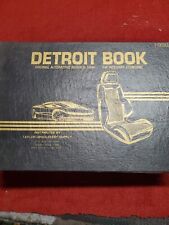 Detroit Auto Book 1994 Auto Upholstery Detroit Body Products picture