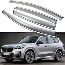 4pc Sun/Rain Guards Window Visors Vent Shade Deflector for 2023 2024 BMW X1 picture